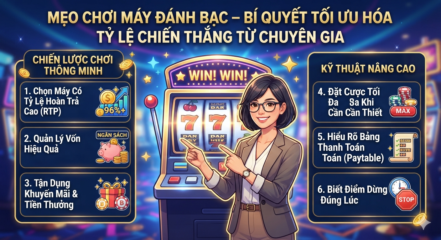 mẹo chơi máy đánh bạc